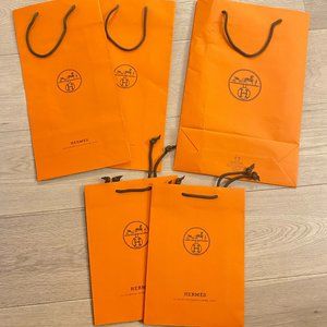 Hermes Shopping Bags Set